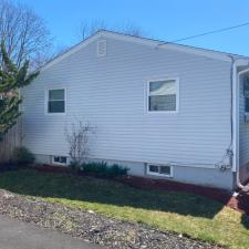 Vinyl Siding Cleaning and Gutter Cleaning in Cranston, RI Image