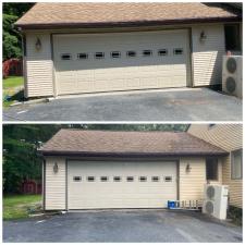 Vinyl Siding Cleaning and Rear Paver Patio Cleaning in East Greenwich, RI Image