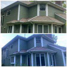 Wooden Painted House Cleaned in Cumberland, RI Image