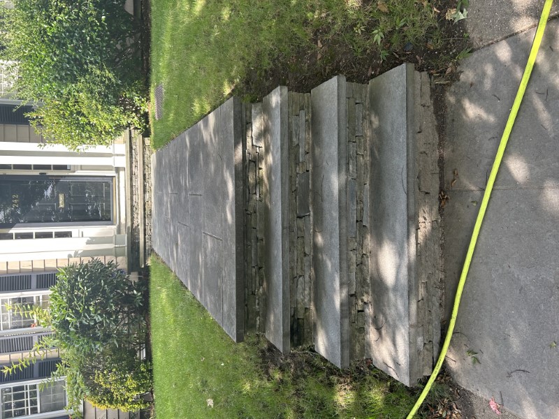 Blue Stone Step Cleaning Plus Front Walkway Cleaning in Providence, RI